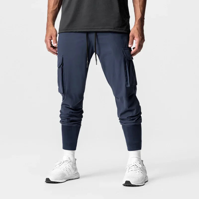 Calças Esportivas Camufladas Masculinas — Leves, Elásticas e de Secagem Rápida para Treinos com Liberdade Total!