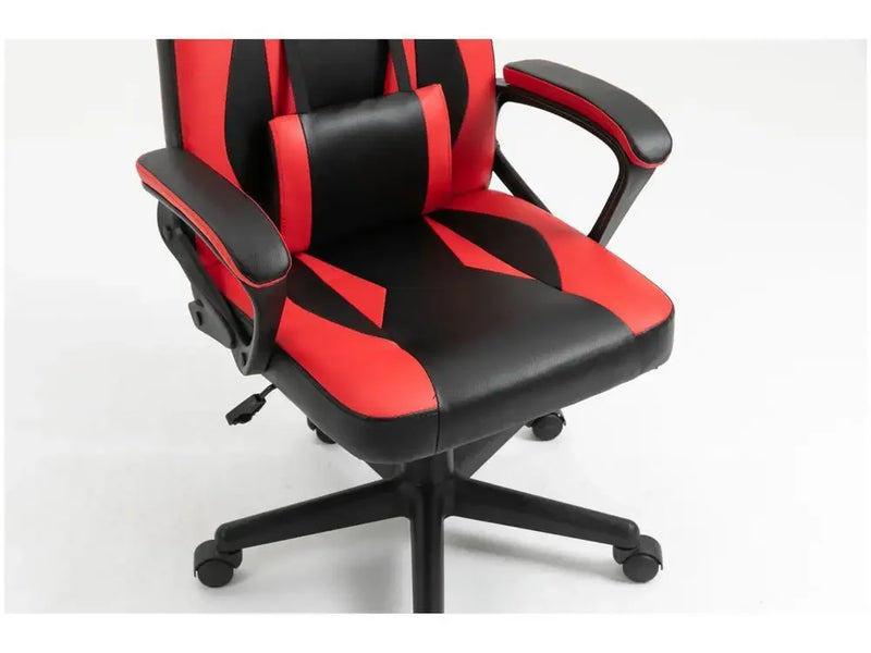Cadeira Gamer Otello Preto e Vermelho – Conforto Máximo e Design Poderoso para Seus Jogos!