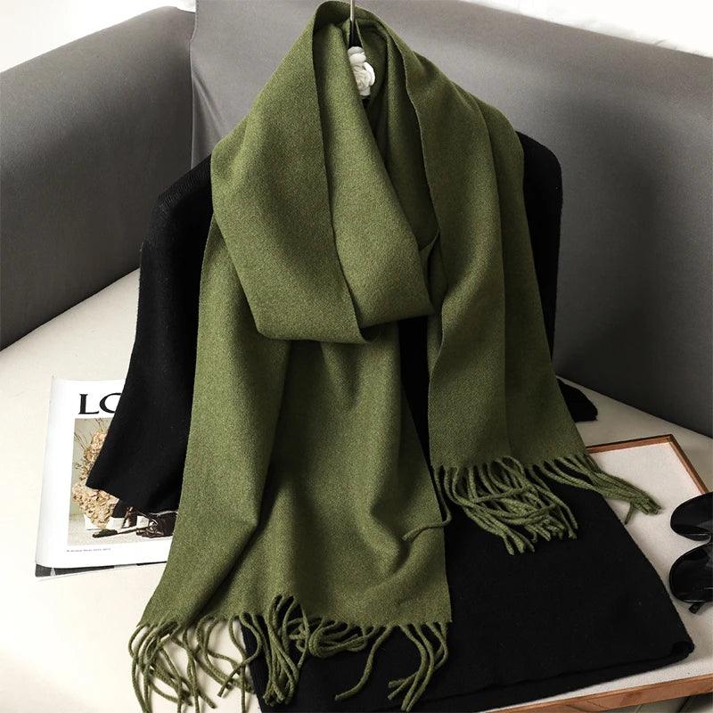 62 Cores de Estilo: O Cachecol Feminino Mais Versátil do Inverno – Quente, Sofisticado e Puro Conforto!