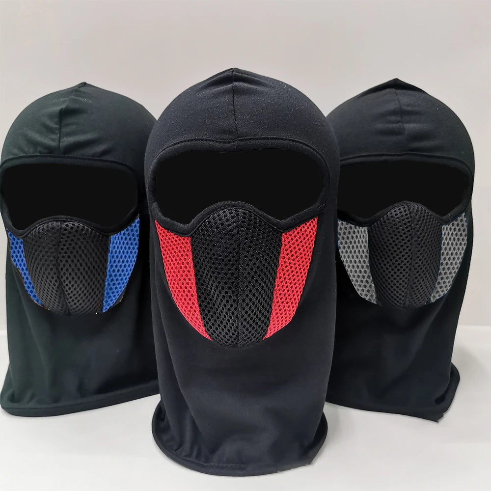 Encare o Vento com Estilo: Máscara Balaclava Tática Masculina – Proteção Total e Respirabilidade para Motos e Esportes Outdoor!