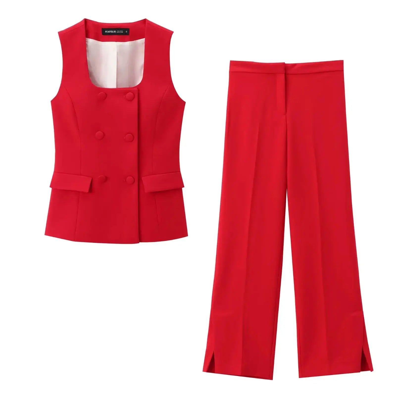 Conjunto Feminino 2 Peças – Elegância e Poder no Look de Escritório!