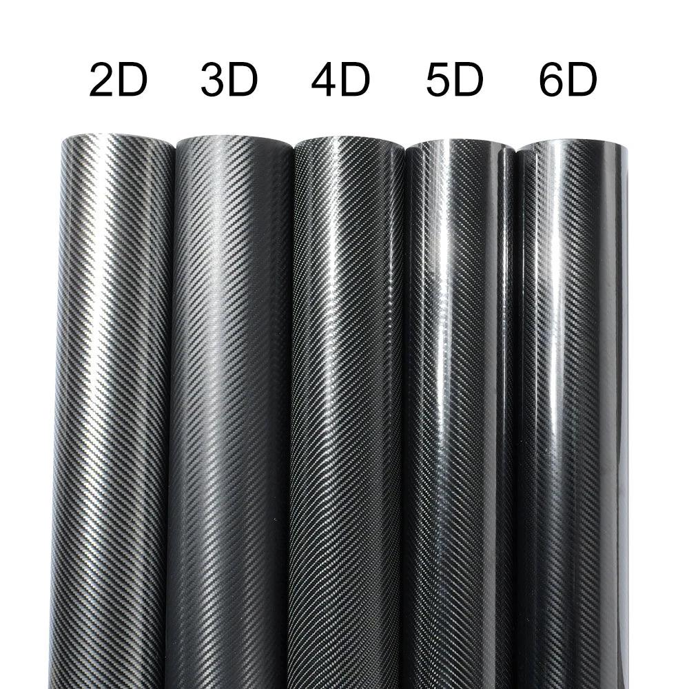 Adesivo de Fibra de Carbono 2D a 6D – Customize Seu Carro ou Moto com Efeito Incrível e Proteção de Alta Performance!