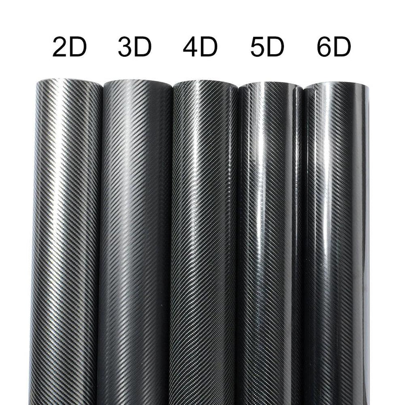 Adesivo de Fibra de Carbono 2D a 6D – Customize Seu Carro ou Moto com Efeito Incrível e Proteção de Alta Performance!