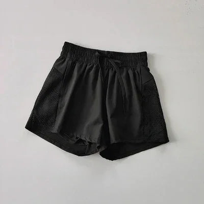 Shorts Fitness 2 em 1 com Cintura Alta — O Segredo das Mulheres que Dominam o Treino com Estilo, Conforto e Liberdade!