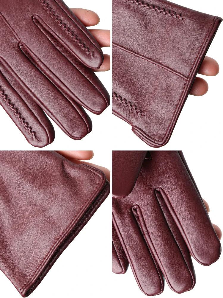 Descubra as Luvas Femininas que Unem Elegância, Calor e Tecnologia — Couro Premium com Toque Sensível!