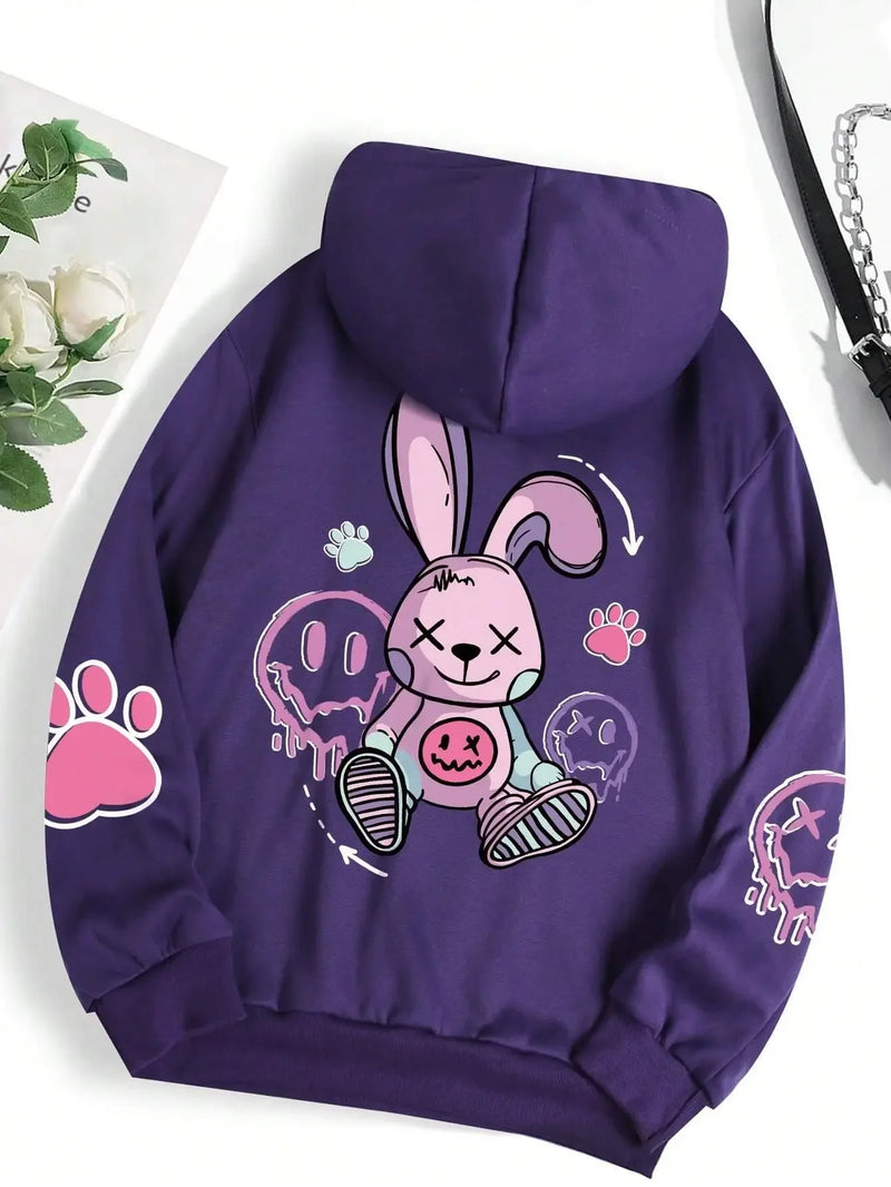 Moletom Canguru Oversized Feminino: Estilo Hip Hop + Conforto Quentinho para Arrasar no Outono