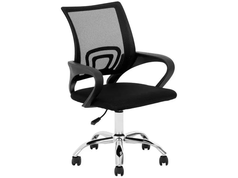 Cadeira Diretor Giratória Preta – Elegância, Conforto e Poder em um Só Assento!