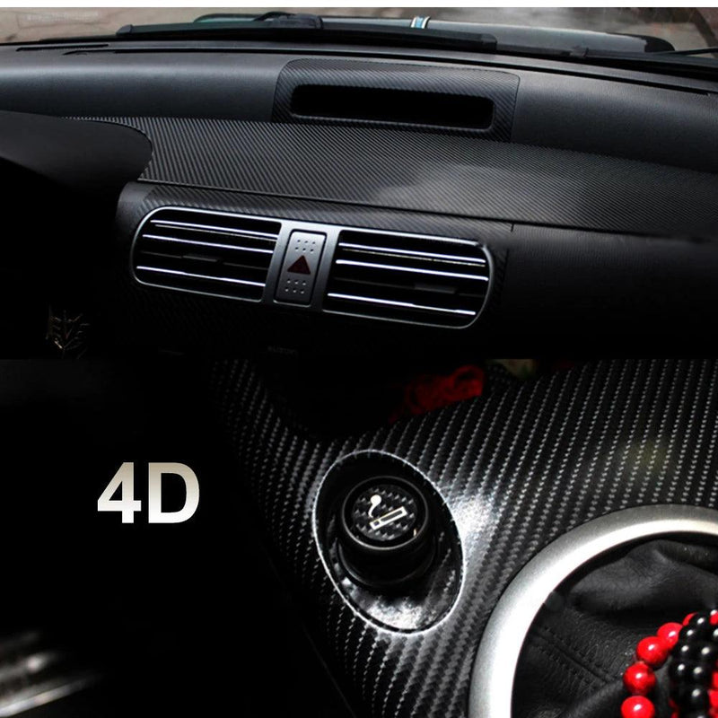 Adesivo de Fibra de Carbono 2D a 6D – Customize Seu Carro ou Moto com Efeito Incrível e Proteção de Alta Performance!