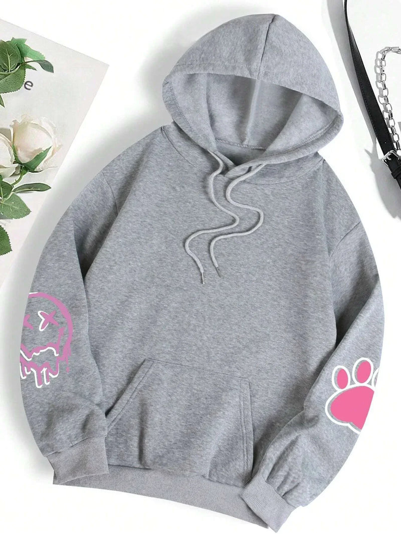 Moletom Canguru Oversized Feminino: Estilo Hip Hop + Conforto Quentinho para Arrasar no Outono