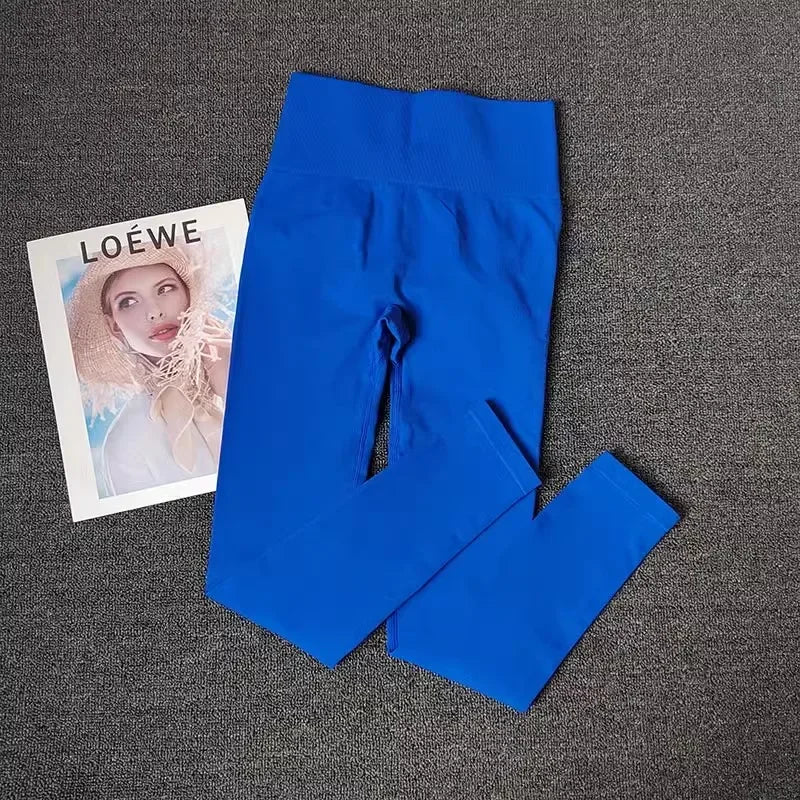 Transforme Seus Treinos: Leggings de Yoga Premium com Efeito de Valorizar as Curvas, Alta Elasticidade e Respirabilidade para Performance Máxima!