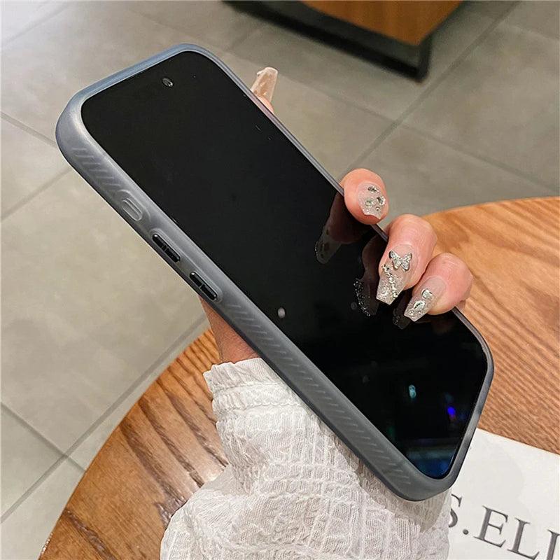Capa Magnética Fosca de Luxo para iPhone 12 a 16 Pro Max – MagSafe, À Prova de Choque, Carregamento Sem Fio e Estilo Premium