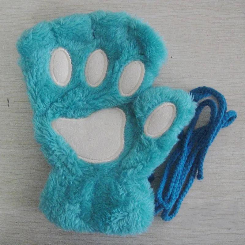 As Luvas Mais Fofas do Inverno: Estilo Pata de Gato, Quentinhas, Divertidas e Perfeitas Para Quem Ama Fantasia!