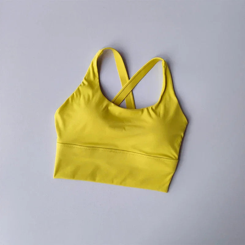 Sutiã Esportivo Tudo-em-Um: Suporte Profissional com Alta Sustentação para Corrida, Yoga e Treinos Intensos — Conforto e Segurança Até nos Movimentos Mais Extremos!