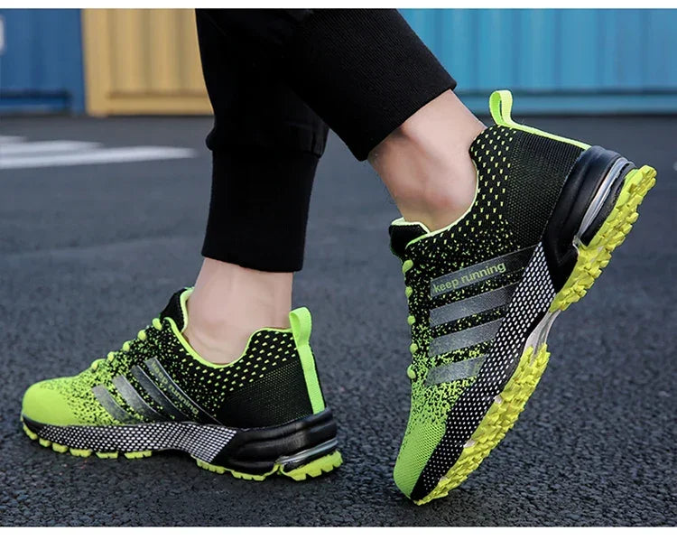 Estilo, Conforto e Versatilidade – Tênis Casuais Unissex Respiráveis, Perfeitos para Caminhar, Correr e Arrasar no Dia a Dia!