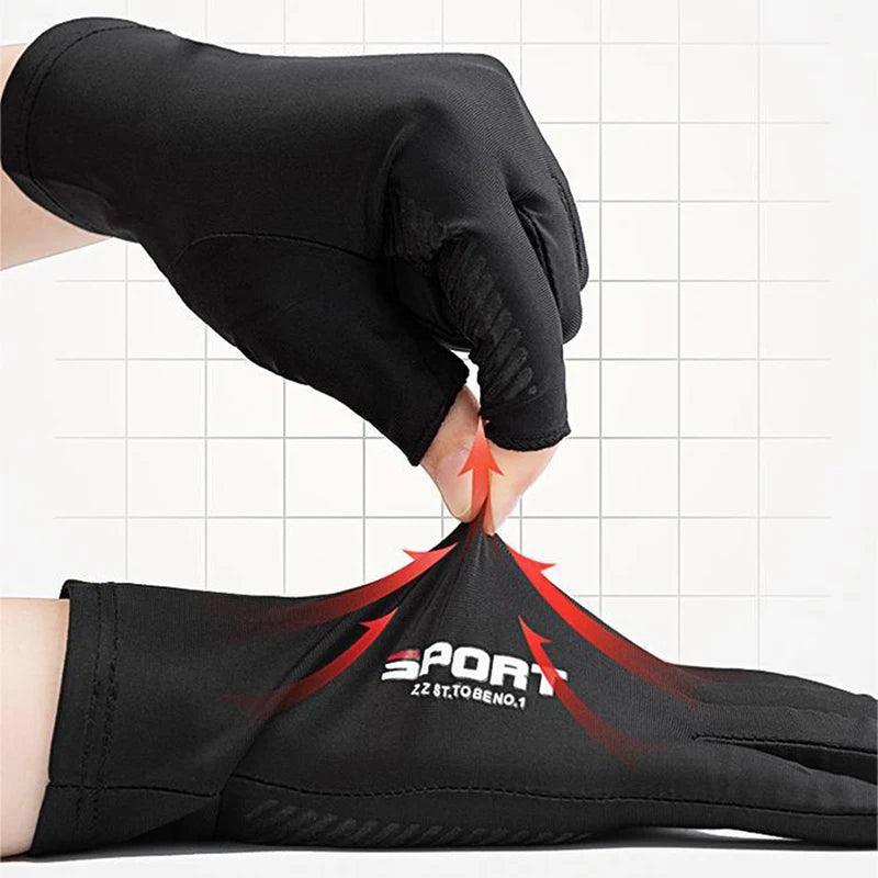Use em Qualquer Lugar: Luvas Esportivas com Toque de Tela, Anti-UV e Ultra Respirável!