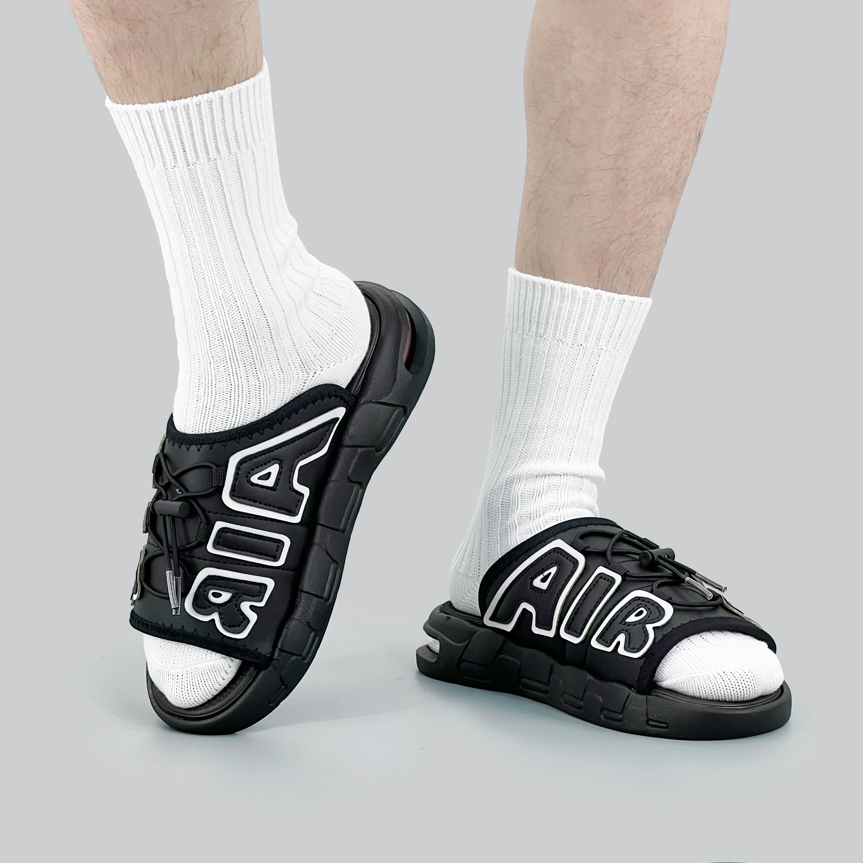 Chinelos Masculinos com Almofada de Ar – Design Esportivo, Maciez Incrível e Antiderrapante para um Verão com Conforto e Estilo!