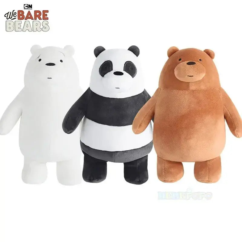 Leve para casa os ursos mais adoráveis dos desenhos animados — Urso Pardo, Panda e Urso Polar!