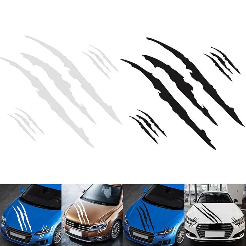 Toque Fantasma: O Adesivo de Garra Que Vai Deixar Seu Carro Sinistramente Incrível!