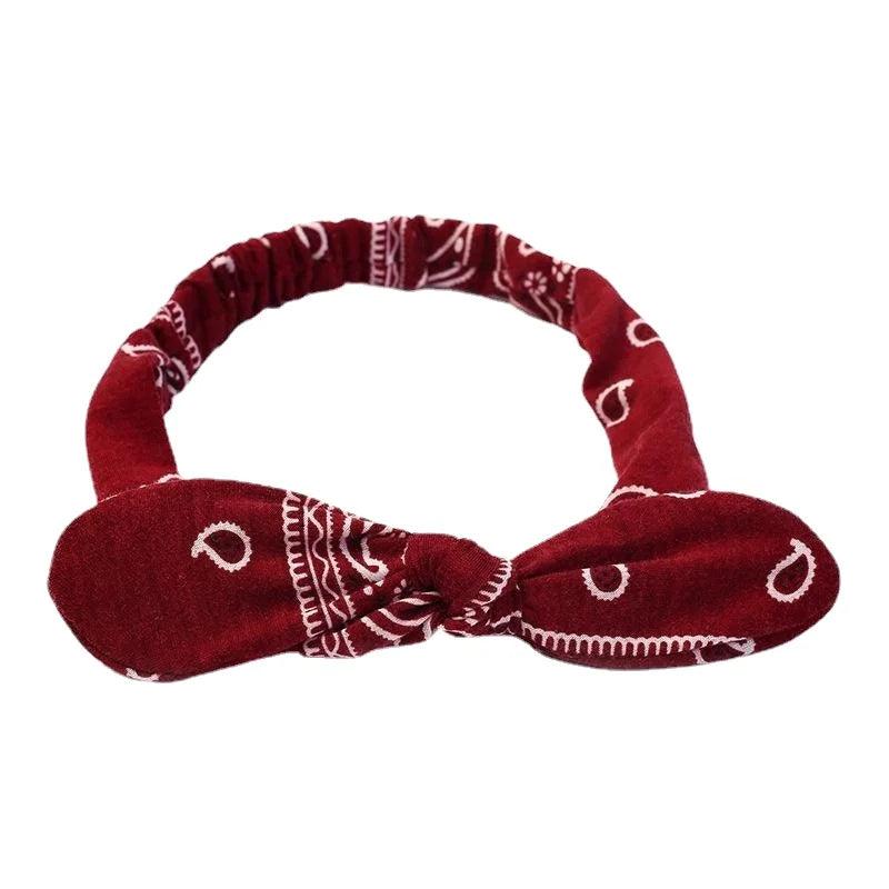 Faixas de Cabelo Femininas Vintage – Bandanas Estilo Nó Cruzado, Macias e Elásticas para Looks Cheios de Charme