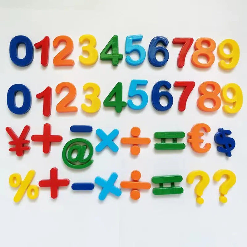 Aprenda o Alfabeto Brincando: Letras Magnéticas Coloridas que Transformam a Geladeira em uma Sala de Aula Divertida!