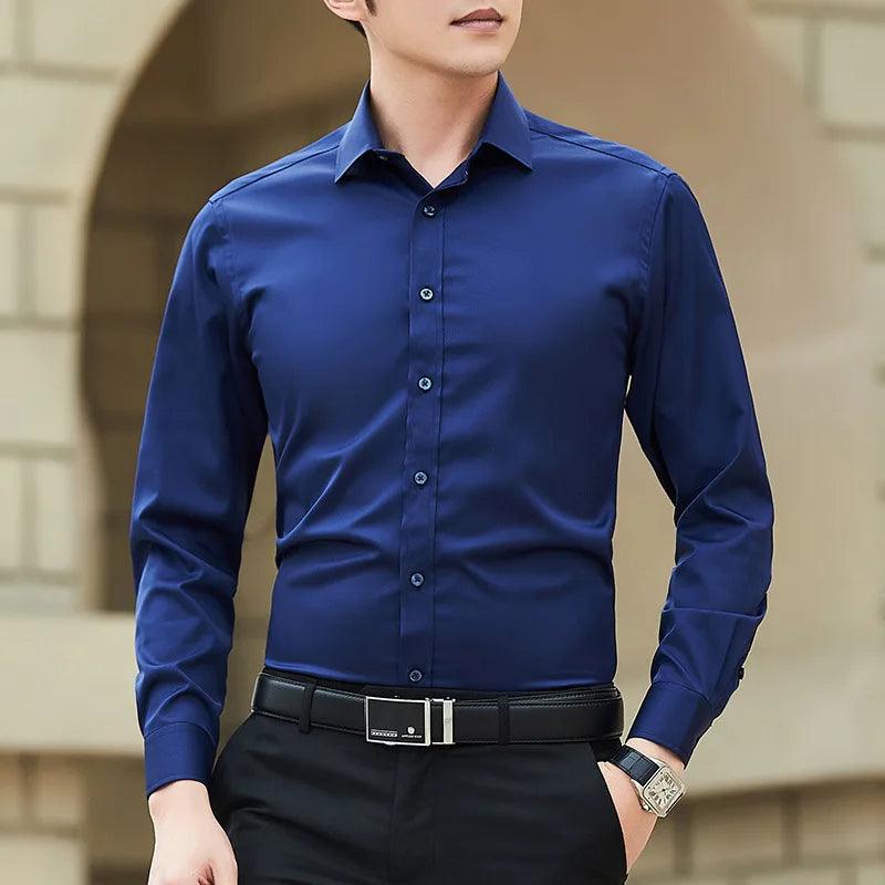 Camisa Social Masculina Plus Size – Moderna, Clássica e com Caimento Slim Perfeito