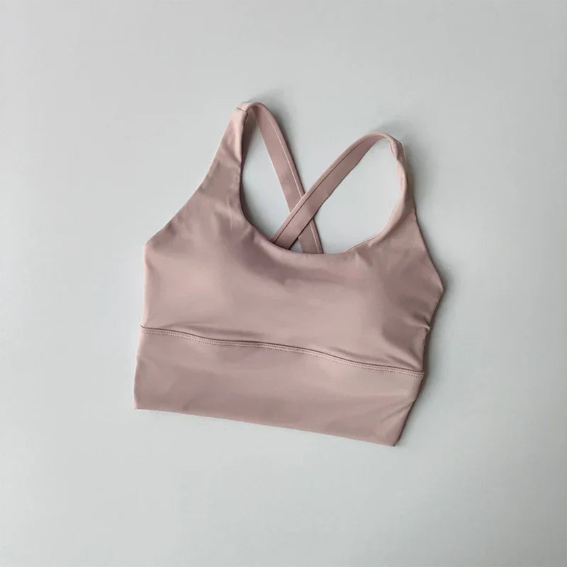 Sutiã Esportivo Tudo-em-Um: Suporte Profissional com Alta Sustentação para Corrida, Yoga e Treinos Intensos — Conforto e Segurança Até nos Movimentos Mais Extremos!