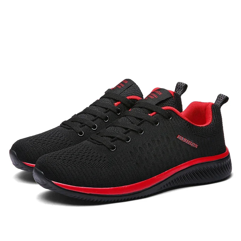 Tênis Masculino de Corrida e Caminhada – Leve, Respirável e com Estilo Esportivo para o Dia Todo!