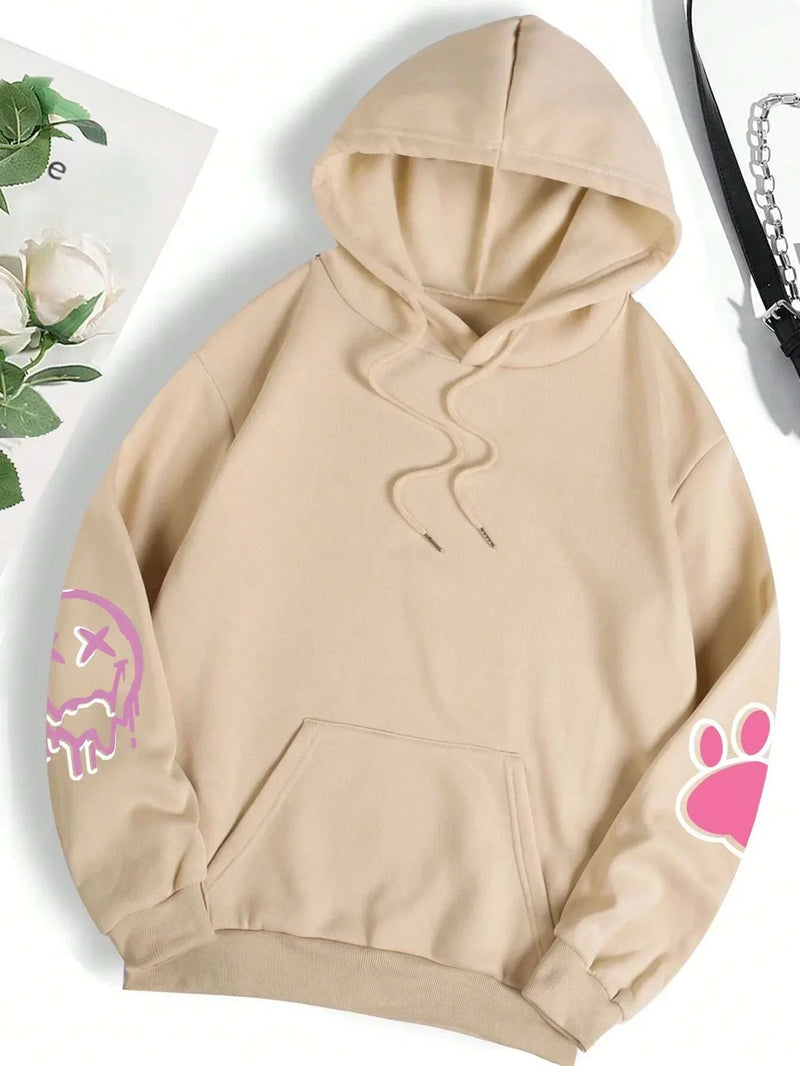 Moletom Canguru Oversized Feminino: Estilo Hip Hop + Conforto Quentinho para Arrasar no Outono