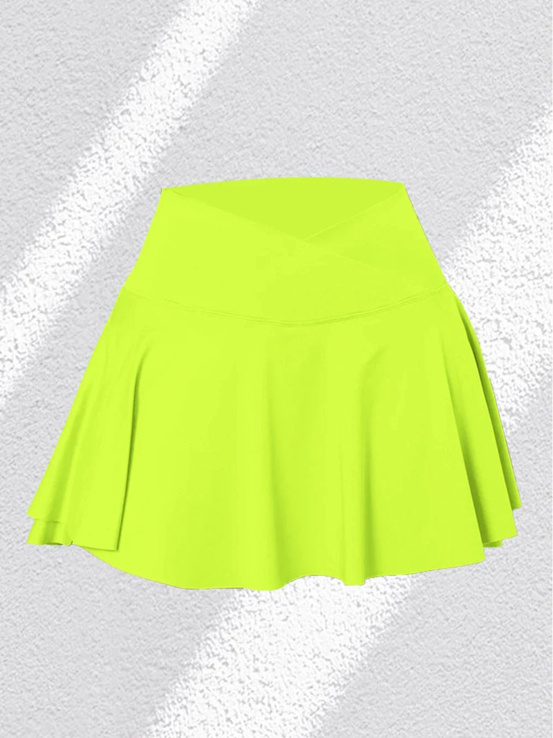 Kit 3 Saias Fitness Plissadas com Bolsos – Estilo, conforto e praticidade para treinos, tênis e looks casuais ao ar livre!
