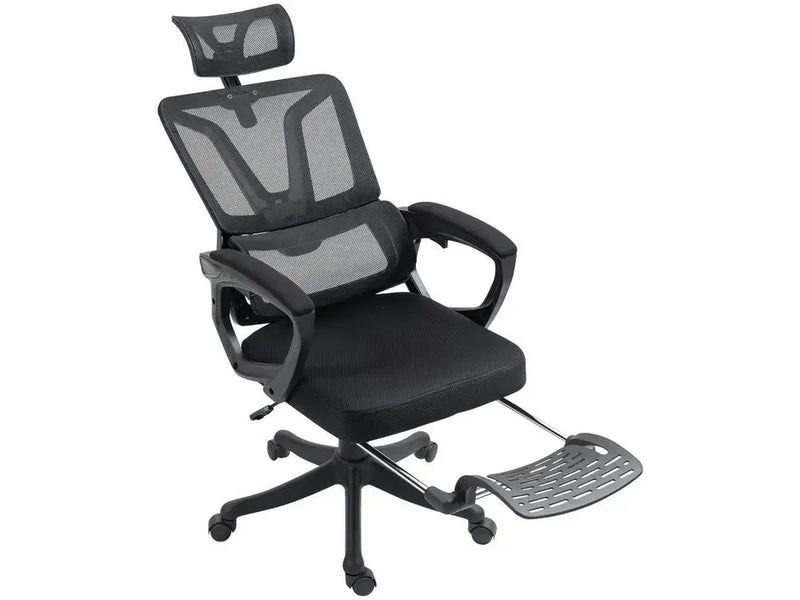 Cadeira Presidente Otello – Conforto Executivo com Design Sofisticado e Reclinável