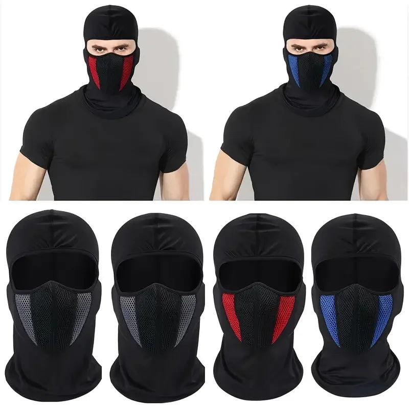 Encare o Vento com Estilo: Máscara Balaclava Tática Masculina – Proteção Total e Respirabilidade para Motos e Esportes Outdoor!