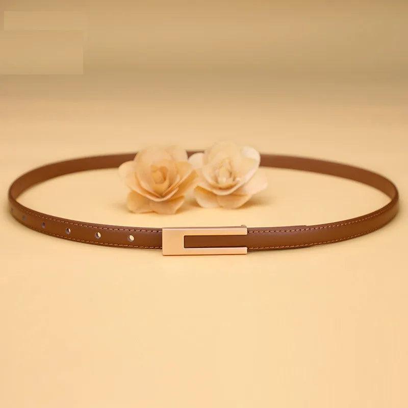 Elegância Minimalista – O Cinto Feminino Que Deixa Qualquer Look Mais Chique!