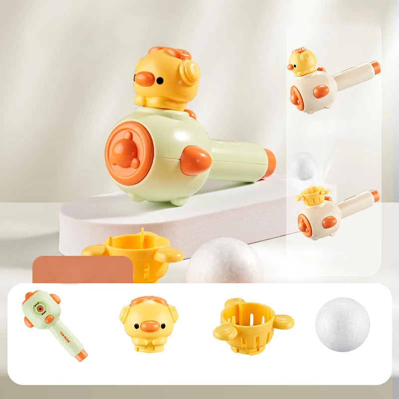 Transforme a diversão em aprendizado com o Brinquedo Sensorial de Sopro e Bola Flutuante!