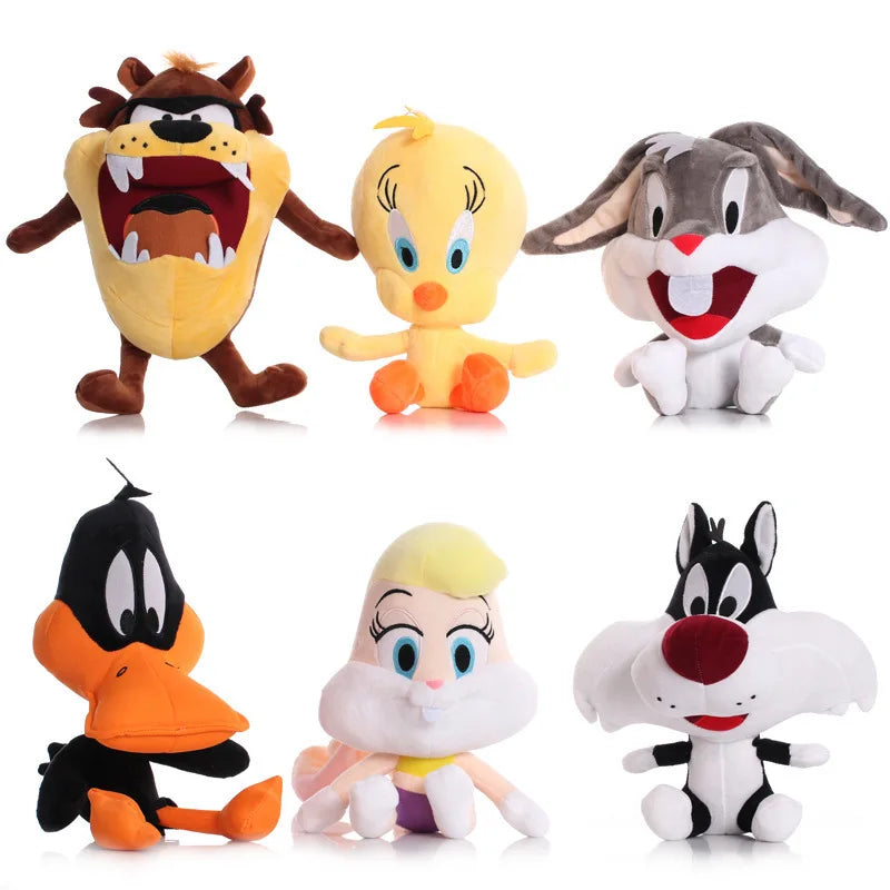 Os personagens mais amados do desenho Looney Tunes agora em versão pelúcia!