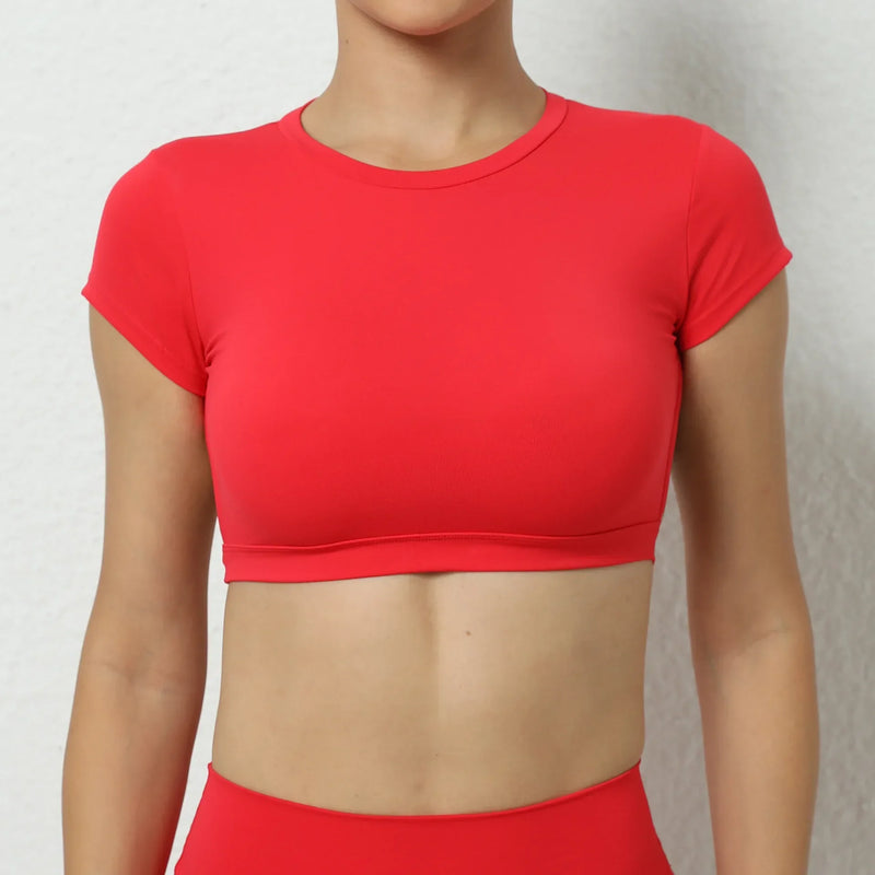 Top Fitness Feminino: Respirável, Estiloso e Aberto nas Costas – Liberdade Total para Seus Treinos!