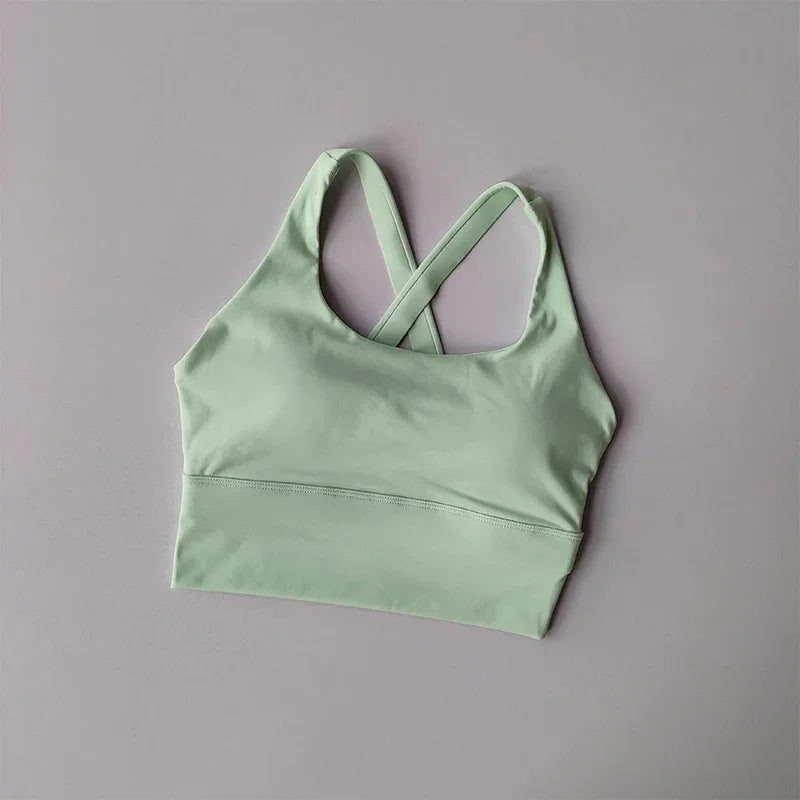 Sutiã Esportivo Tudo-em-Um: Suporte Profissional com Alta Sustentação para Corrida, Yoga e Treinos Intensos — Conforto e Segurança Até nos Movimentos Mais Extremos!