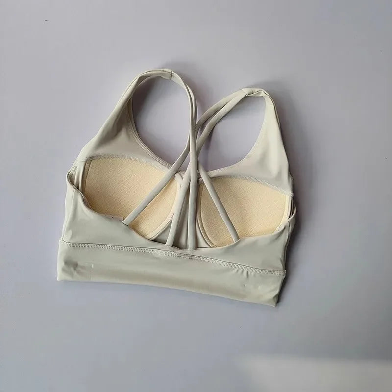 Conjunto de Yoga 2 em 1 para Mulheres: Cintura Alta + Top Cropped Respirável — O Look Fitness que Une Conforto, Estilo e Performance no Treino!