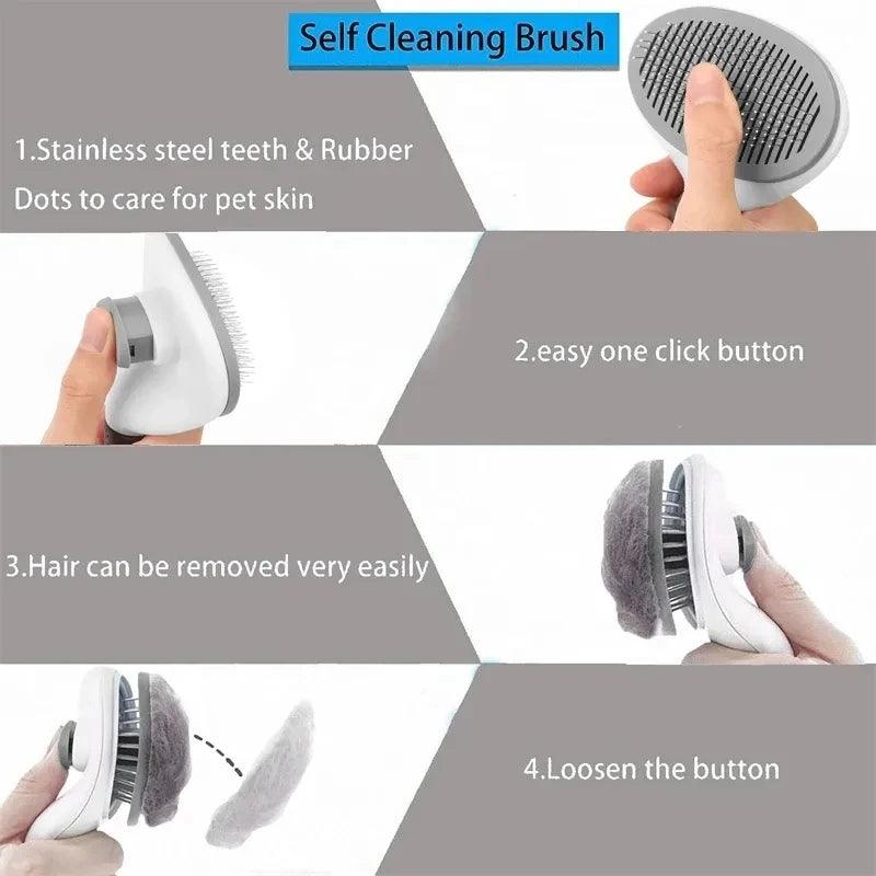 Escova Automática Remoção de Pelos