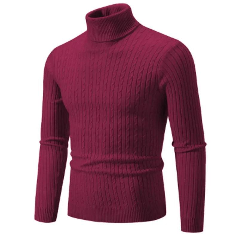 Suéter Masculino Gola Alta – Estilo Inverno com Elegância, Conforto e Aquece de Verdade