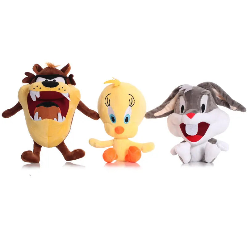 Os personagens mais amados do desenho Looney Tunes agora em versão pelúcia!