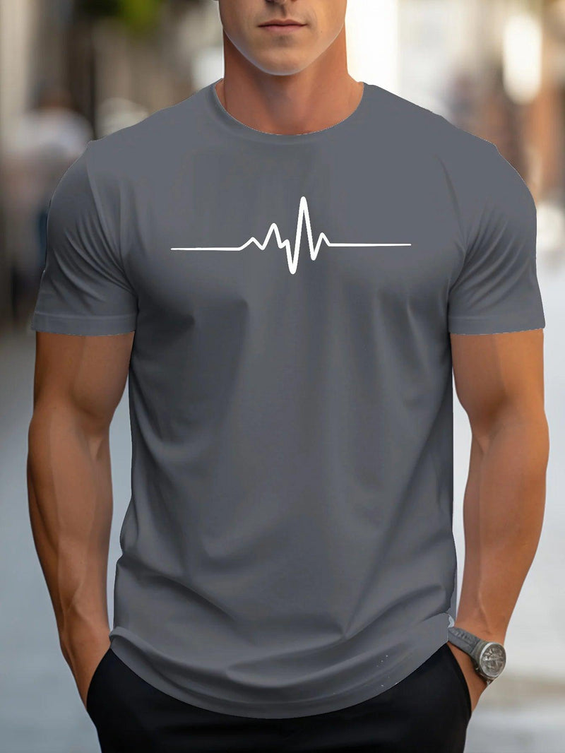 Camiseta Masculina 100% Algodão – Estampa Criativa, Confortável e Leve para usar onde quiser