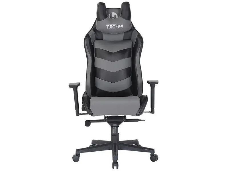 Cadeira Gamer Techni Sport – Conforto Reclinável e Design Giratório para Dominar Suas Gameplays!
