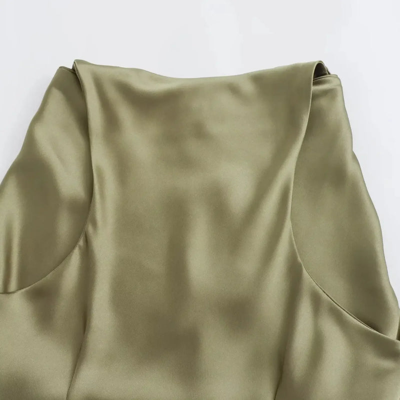 Vestidos Longos de Cetim Femininos – Elegância Atemporal para Noites de Festa, Verão Sensual e Sofisticado