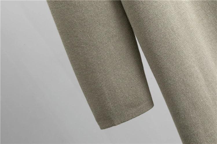 Conjunto Feminino 3 Peças Elegante: Cardigan + Calça + Camisola em Malha Vintage — Estilo Versátil para Primavera e Outono!