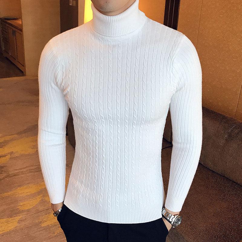 Suéter Masculino Gola Alta – Estilo Inverno com Elegância, Conforto e Aquece de Verdade