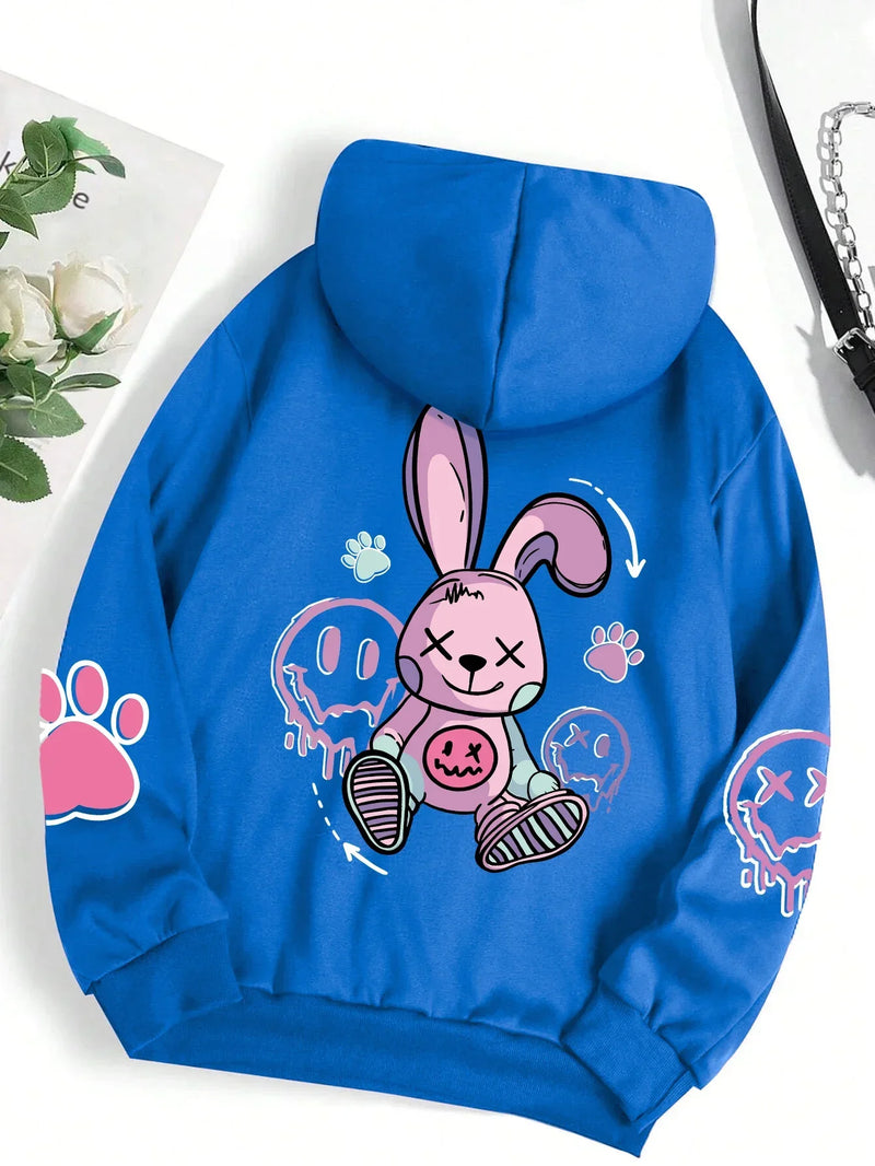 Moletom Canguru Oversized Feminino: Estilo Hip Hop + Conforto Quentinho para Arrasar no Outono