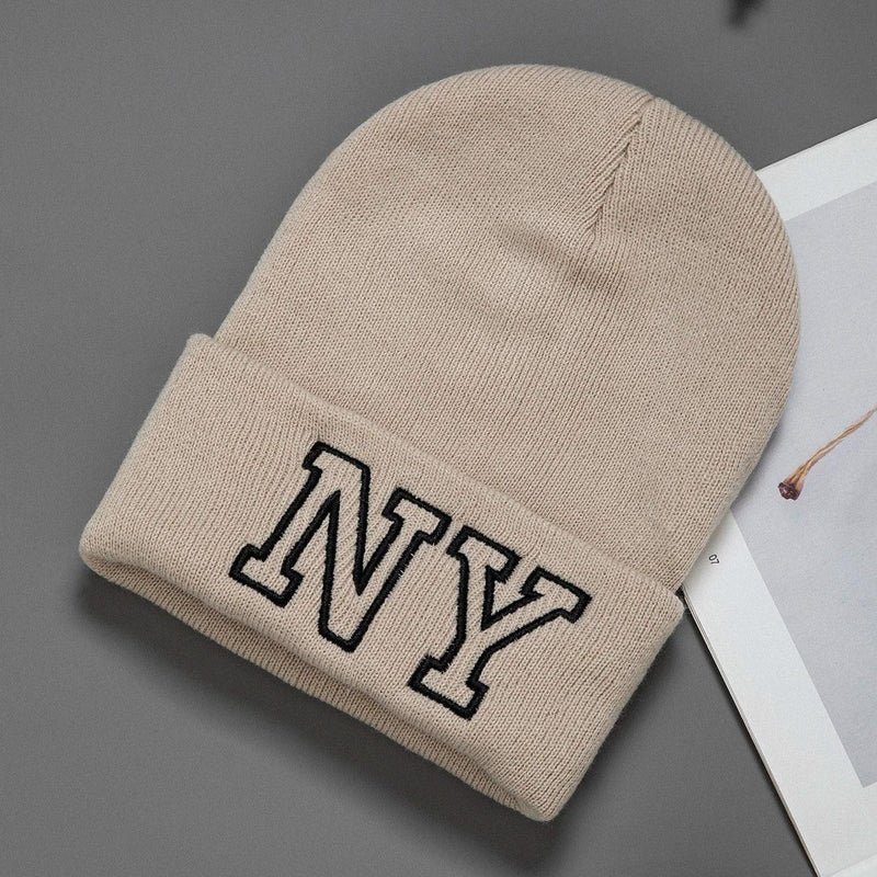 Touca/Gorro de Lã NY – Quentinho, Estiloso e Ideal para os Dias Frios