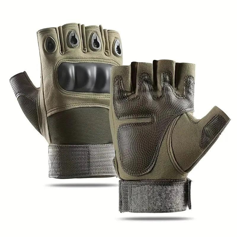 Luvas Sem Dedos Que Todo Aventureiro Está Usando – Perfeitas para Tiro, Airsoft, Ciclismo e Muito Mais!