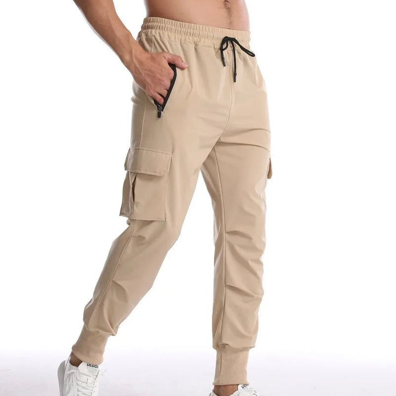 Calças Esportivas Camufladas Masculinas — Leves, Elásticas e de Secagem Rápida para Treinos com Liberdade Total!
