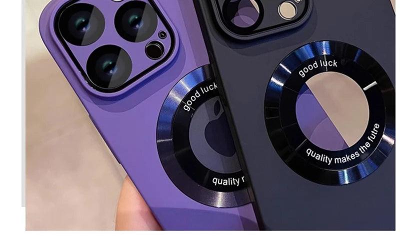 Design Fosco, Carga Sem Fio e Proteção Premium – A Capa Magnética Mais Elegante para iPhone 13 ProMax a 16 ProMax